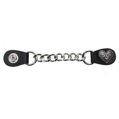 Single Chain Tribal Heart Vest Silver: Single Bracelet Tribal Vest Silver