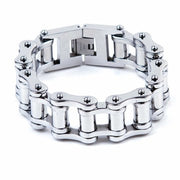 SS Link Bracelet Small: *Heavy Duty Stainless Steel Bracelet*Approximate 1 inch wide