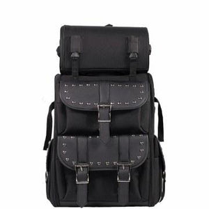 Large PVC Sissybar Bag With Studs: *Dimensions: 15