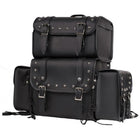 PVC Sissybar Bag With Studs PVC SB3: Features:

Features Studs
Dimensions - 21