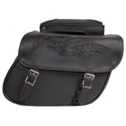 PVC Saddlebag With Flames: Features:

Dimensions: 14