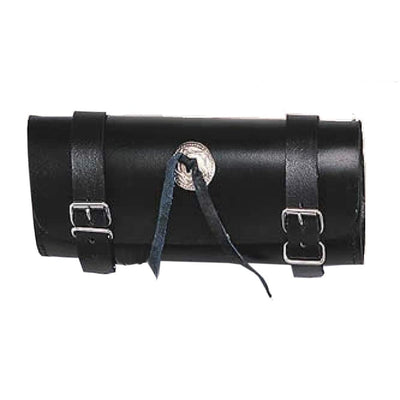 Dream Apparel 10" PVC Tool Bag with Concho - Black - Eagle Leather