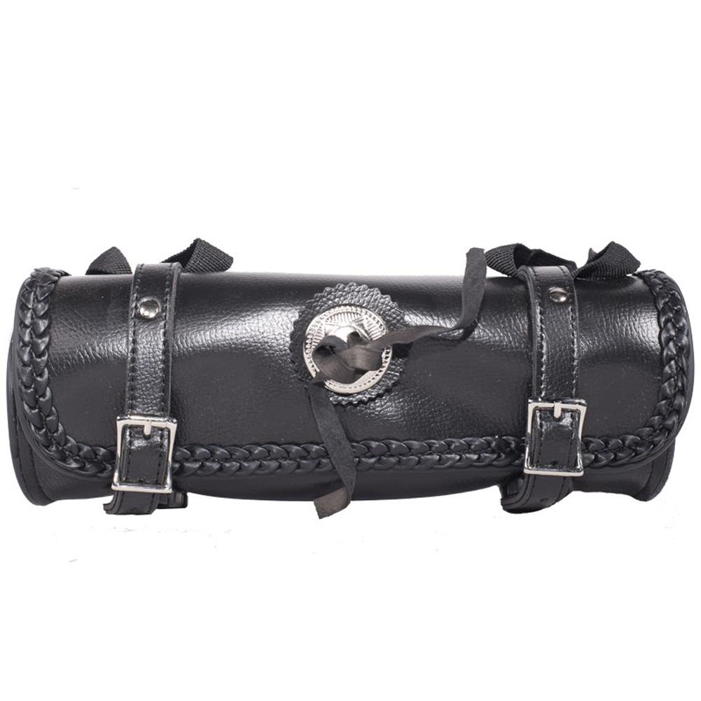 PVC MC Tool Bag With Concho 12-Inch: Features:

Universal Fitting
Includes a hard Sheet Inside the Bag
Heavy Duty Quick Relea