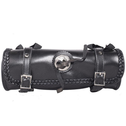 PVC MC Tool Bag With Concho 12-Inch: Features:

Universal Fitting
Includes a hard Sheet Inside the Bag
Heavy Duty Quick Relea
