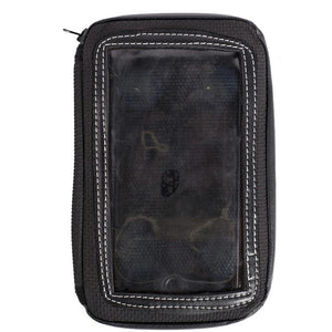 MC Magnetic Cell & GPS Tank Bag Black: Features:

Magnetic cell phone or GPS holder
Clear plastic window that allows interact
