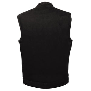 Men's Denim Club Vest With Snaps: Features:

5 oz
