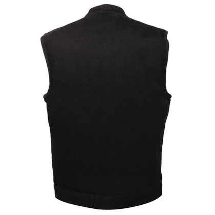 Men's Denim Club Vest With Snaps: Features:

5 oz