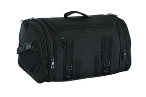 Molly Roll Bag: Features:
Fully rigid; looks great empty or full
Universal Mounting System
Multiple D-rings provide easy moun