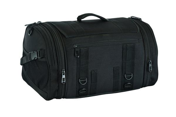 Molly Roll Bag: Features:
Fully rigid; looks great empty or full
Universal Mounting System
Multiple D-rings provide easy moun