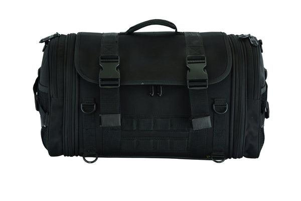 Daniel Smart Modernize Cruising Premium Molly Roll Bag - Black - Eagle Leather