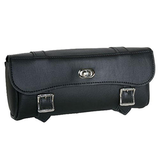 Large Two Strap Tool Bag: Features:

Large Premium Synthetic Leather Tool Bag
Color: Black
Size: 12