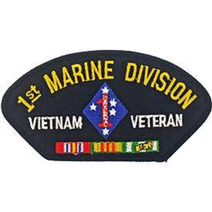 Viet Hat USMC 1ST: EagleEmblems PM1433 Patch-Viet,Hat,Usmc,1ST (3x5