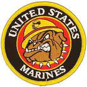 USMC Bulldog: EagleEmblems USMC,Bulldog (3'')Perfect Purchase for a Gift