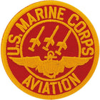 USMC Aviation (USN): Marine Corps Aviation Iron On Patch 3