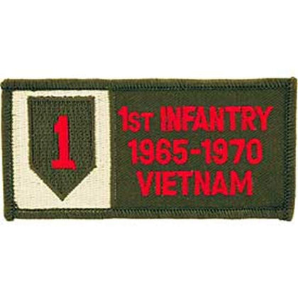 N+Viet BDG Army 001ST Patch: EagleEmblems PM0319 Patch-Viet,Bdg,Army,001ST 1965-1970 (4