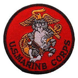 USMC Tomcat: EagleEmblems PM0392 Patch-USMC,Tomcat (3'')