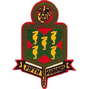 USMC 5th Mar Rgt: EagleEmblems PM0572 Patch-USMC,05TH Mar
