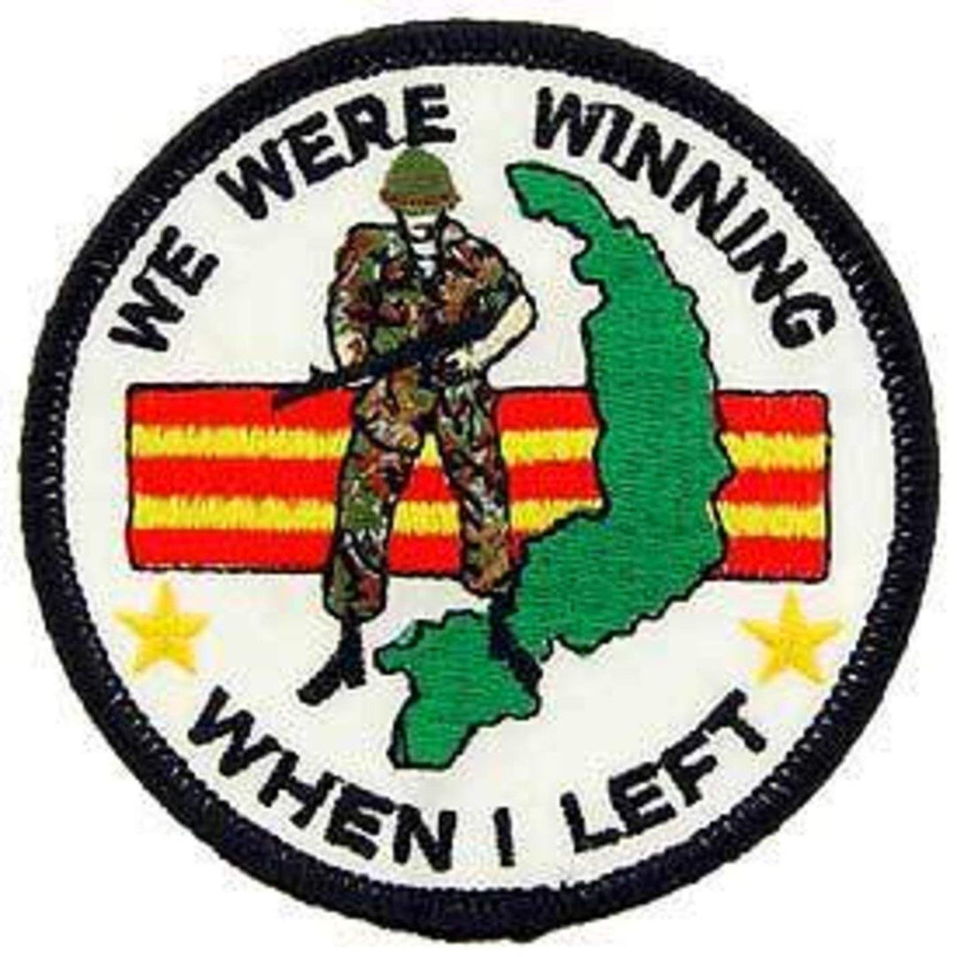 Eagle Emblems 3" Men's Vietnam We Were Winning Patch - Multicolor - Eagle Leather