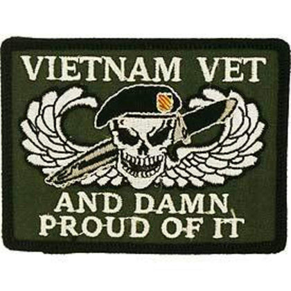 Vietnam Damn Proud Patch: EagleEmblems Patch-Vietnam,Damn Proud (3