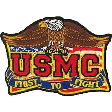 USMC,1st To Fight Patch