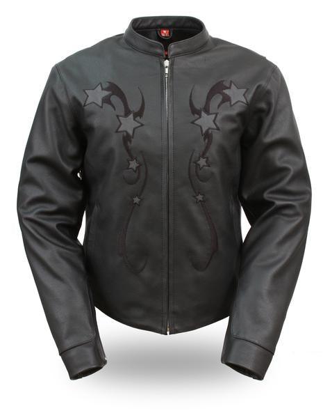 Eagle Leather Women's Breakout Star Jacket - Black - Eagle Leather