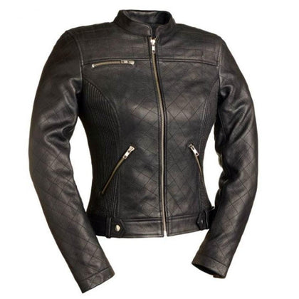 Ladies Queen of Diamonds Jacket: Ladies Queen of Diamonds JacketColor black mpn no ELL0115