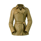 Ladies Traci Jacket Camel: Description
The must have trench coat for anyone's collection