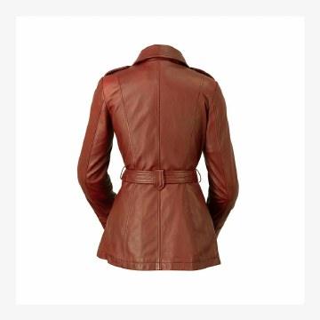 Ladies Traci Jacket Camel: Description
The must have trench coat for anyone's collection