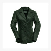 Ladies Jacket Dahlia Jacket: Description
Ladies Jacket, Dahlia, Black
Classic mid length two button blazer gives any outfit a
