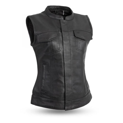 Eagle Leather Women's Concealed Carry Vest - Black - Eagle Leather