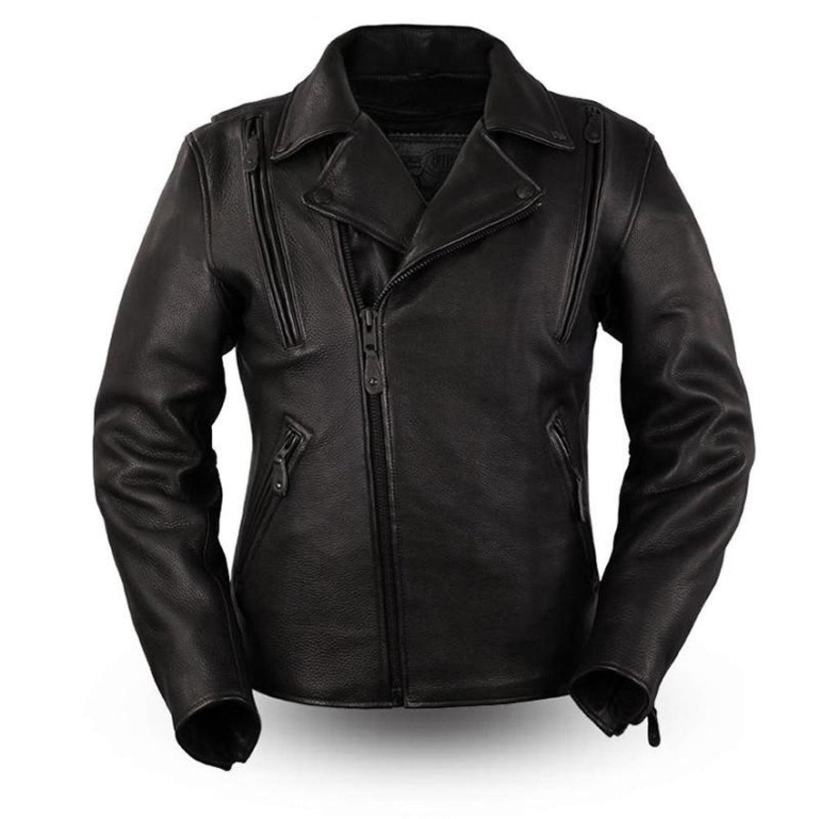 Eagle Leather Men's Night Rider Jacket - Black - Eagle Leather