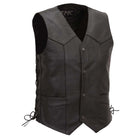 Classic 4 Snap Vest Side Laced: CLASSIC 4 SNAP VEST SIDE LACED by Eagle Leather
PRODUCT OVERVIEW:
The Classic 4 Snap Vest Sid