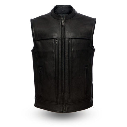 Eagle Leather Men's Rampage Vest - Black - Eagle Leather