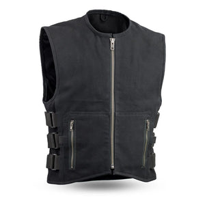 Men's Textile Knox Vest Black: Features:

20 oz