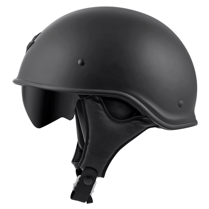 EXO-C90 Half Shell Helmet: Tucked under the EXO-C90’s Low-Profile, Comm-Ready, half shell design is an integrated SpeedView® 