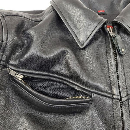 Eagle Leather Men's Bronson 2.0 Jacket - Black - Eagle Leather