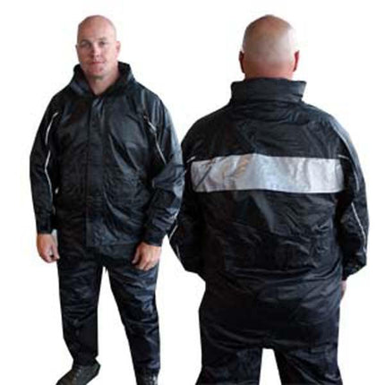 First Classics Rain Suit - Black - Eagle Leather