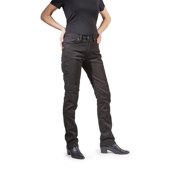 Draggin Jeans Women's Classic Jeans - Black - Eagle Leather