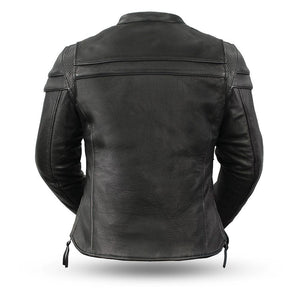 Ladies Maiden Jacket: Features:

Soft Cowhide 1
