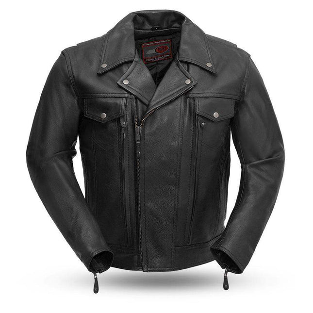 Eagle Leather Men's Mastermind Jacket - Black - Eagle Leather