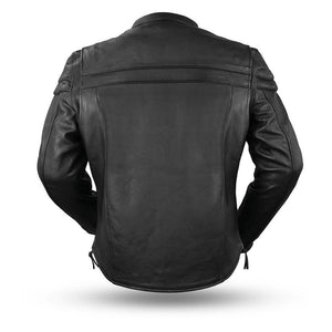 Tall Maverick Jacket: Features:

The Maverick - Motorcycle Leather Jacket
1