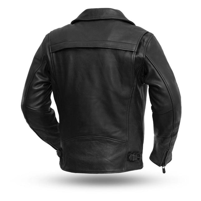 Eagle Leather Men's Night Rider Tall Jacket - Black - Eagle Leather