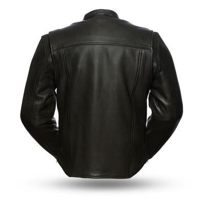 Eagle Leather Men's Revolt Tall Jacket - Black - Eagle Leather