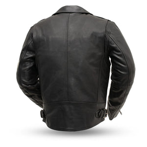 Men's Updated Enforcer MC Jacket: ENFORCER MEN'S MOTORCYCLE LEATHER JACKET BY EAGLE LEATHER PRODUCT OVERVIEW:

Experience the