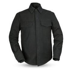 Men's Mercer Canvas Shirt: The Mercer is a true over shirt - crafted from our Heavy Hitter canvas, this shirt could go from d