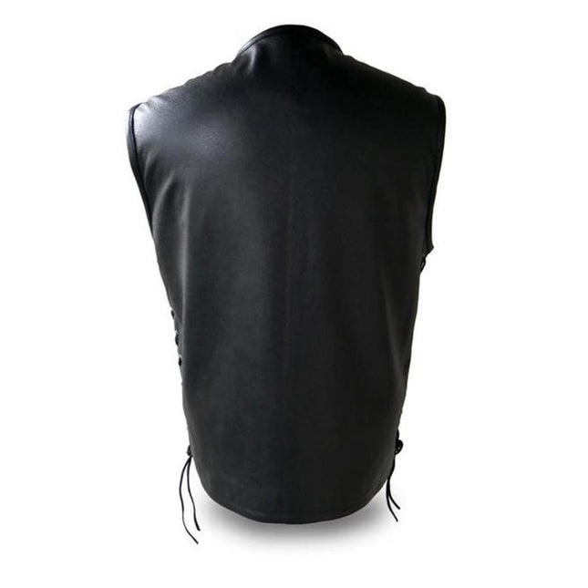 Eagle Leather Men's Brawler Vest - Black - Eagle Leather