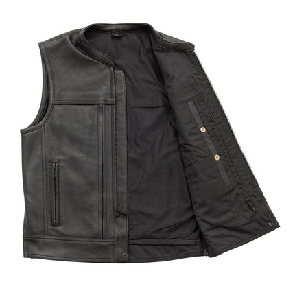 Eagle Leather Men's Rampage Vest - Black - Eagle Leather