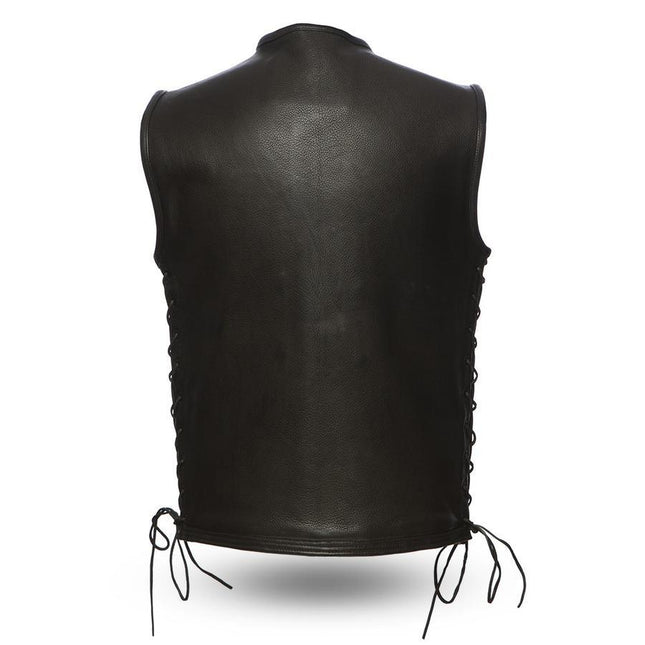 Eagle Leather Men's Venom Vest - Black - Eagle Leather