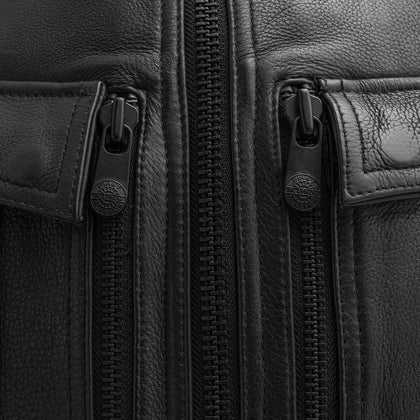 Men's Unbeatable Leather Vest: The Unbeatable Vest can't be beaten! Manufactured in the highest quality soft leather, this ve