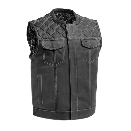 Men's Reaper Vest: REAPER - Men's Club Style Leather VestFeatures:


1